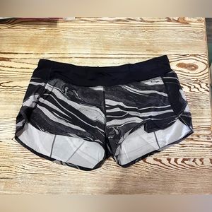 Marbled LuluLemon shorts